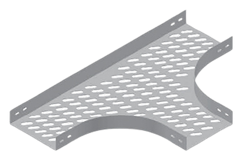 Pioneer perforated cable tray tee fitting