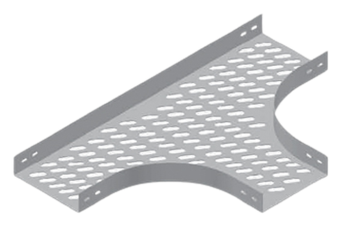 Pioneer perforated cable tray tee fitting