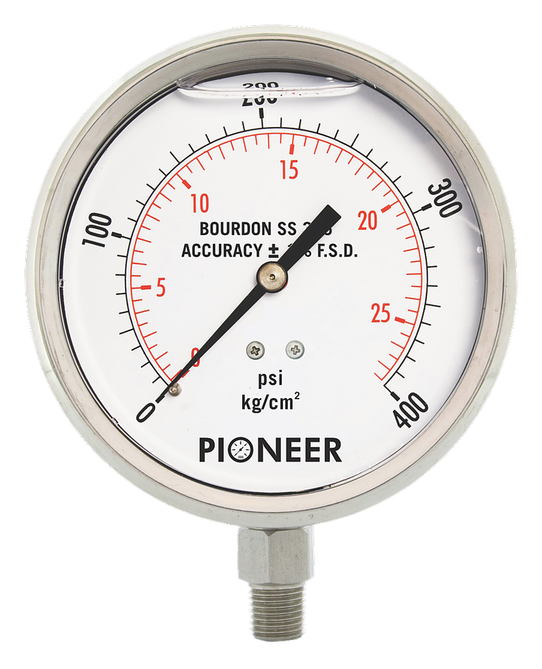 Pioneer pressure gauge